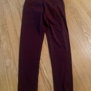 Women’s Maroon Leggings